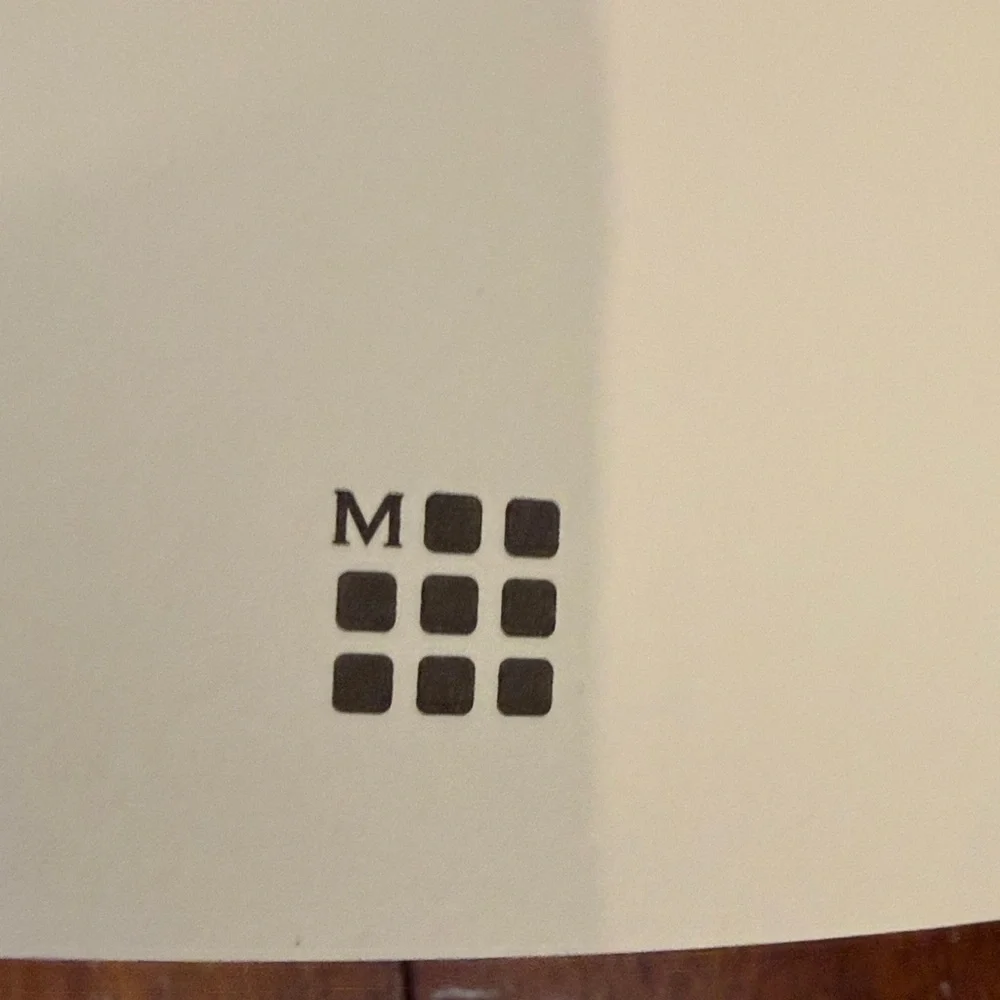 NWOT Knoll Black Soft-Touch Notebook by Moleskine and Knoll Ballpoint Pen